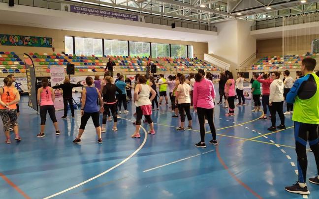 El desafío del 3 de enero es reunir a 300 personas para bailar zumba y euskal dantzak