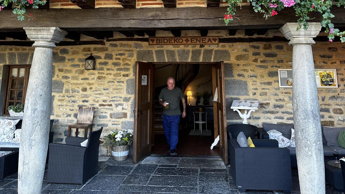 Entrada del restaurante Bideko.