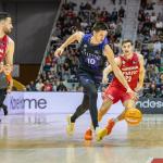 Martin Krampelj cuajó una destacada actuación en Girona. / DEIA