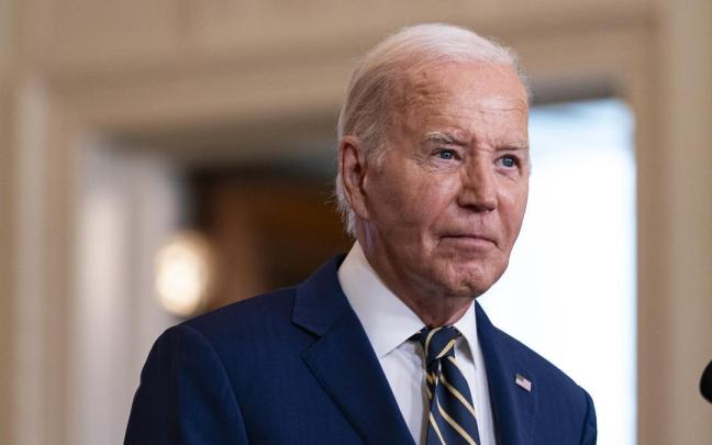 El presidente de EEUU, Joe Biden, en la Casa Blanca.