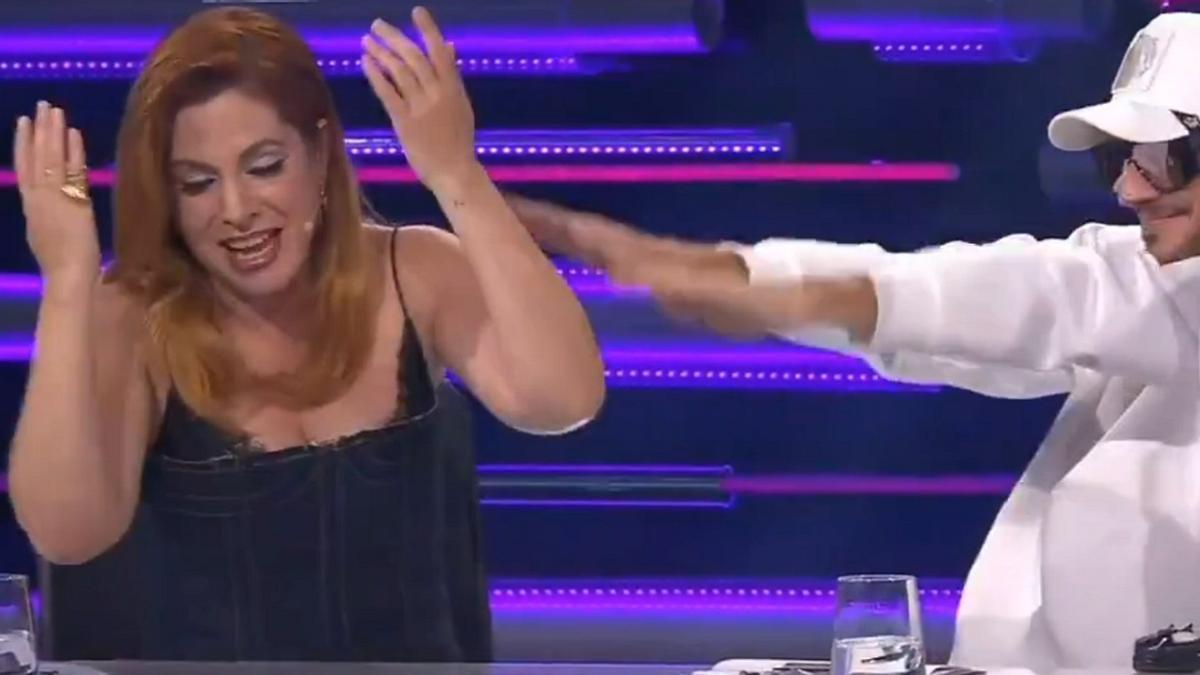 Leire Martínez,.ovacionada por Guille Milkyway.