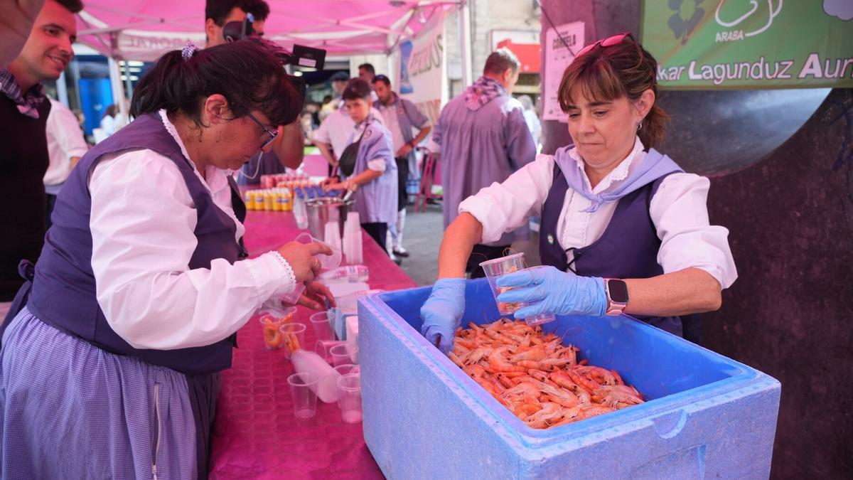 Gambada popular en La Blanca.