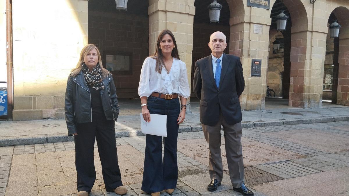 Los concejales jeltzales.