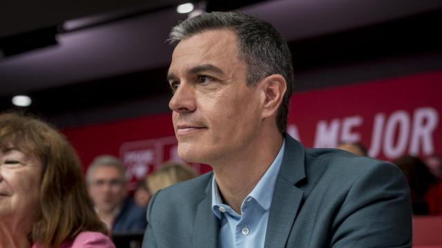 El secretario general del PSOE y presidente del Gobierno español, Pedro Sánchez, en una reunión del Comité Federal.