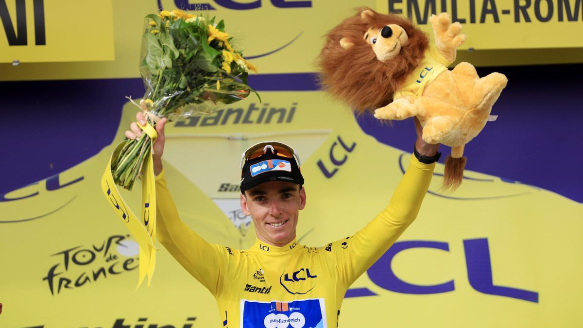 Romain Bardet, primer líder del Tour.