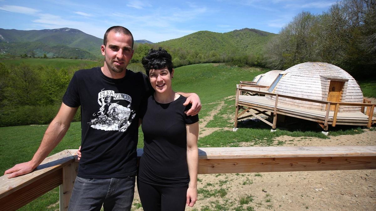 Iñaki Celaya y Marina Otazu