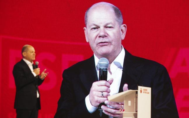El canciller alemán, Olaf Scholz.