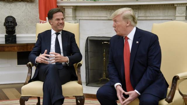 El secretario general de la OTAN, Mark Rutte, y el presidente de EEUU, Donald Trump. ARCHIVO / EP El secretario general de la OTAN, Mark Rutte, y el presidente de EEUU, Donald Trump. ARCHIVO