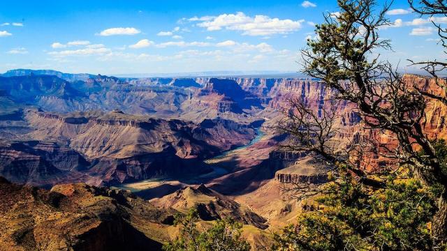 Panorámica del Gran Cañón en Arizona