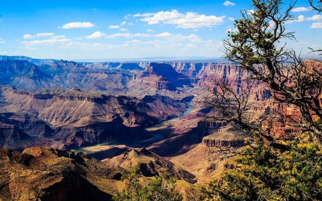 Panorámica del Gran Cañón en Arizona