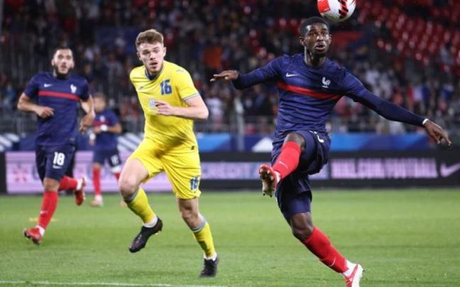 Cho, durante un partido con la selección francesa sub-21. Cho, durante un partido con la selección francesa sub-21.