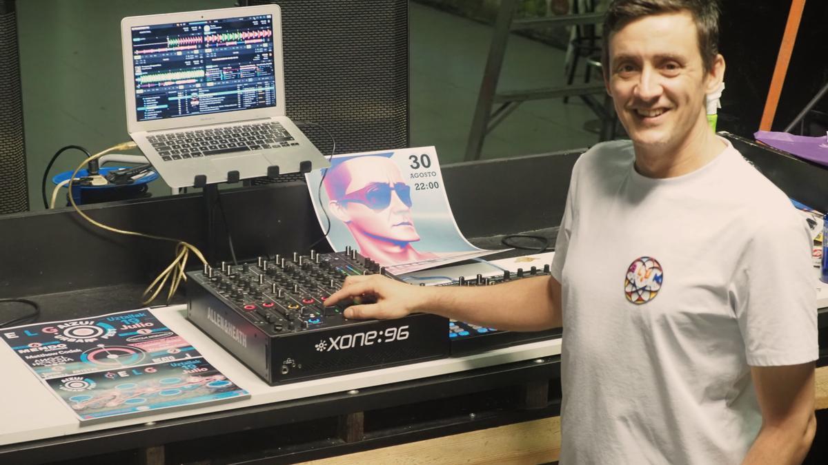 Khris Ríos está detrás de la organización del festival que impulsan los hosteleros de Elgoibar.