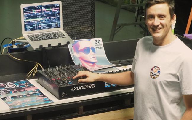 Khris Ríos está detrás de la organización del festival que impulsan los hosteleros de Elgoibar.