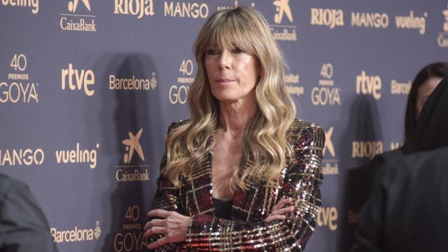 Begoña Gómez en la alfombra roja de la 40º edición de los Premios Goya.