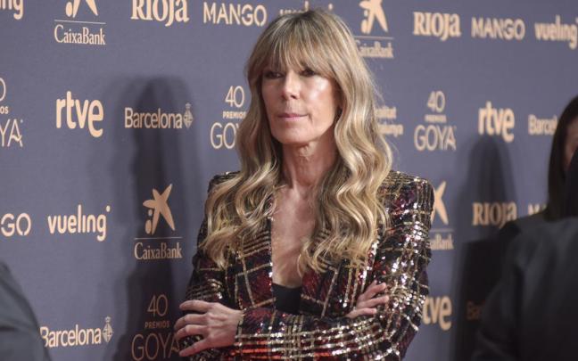 Begoña Gómez en la alfombra roja de la 40º edición de los Premios Goya.