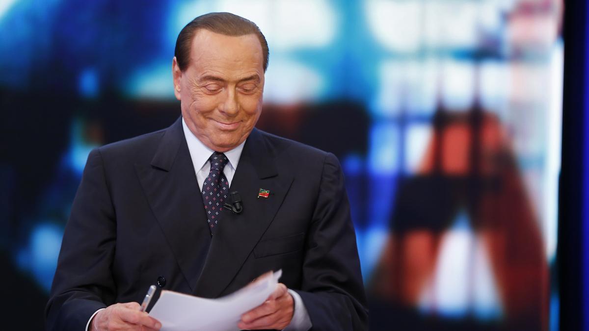 Silvio Berlusconi, en una entrevista en la televisión italiana.