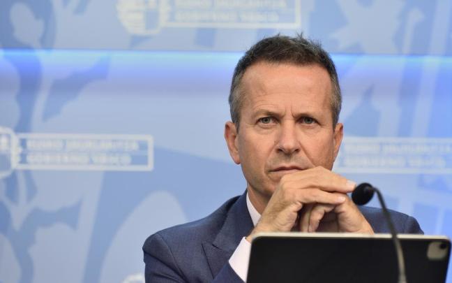 El consejero de Educación del Gobierno vasco, Jokin Bildarratz,