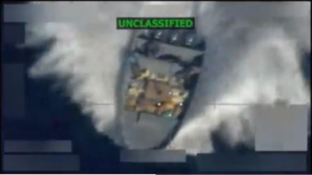 Una de las últimas supuestas narcolanchas atacadas por EEUU