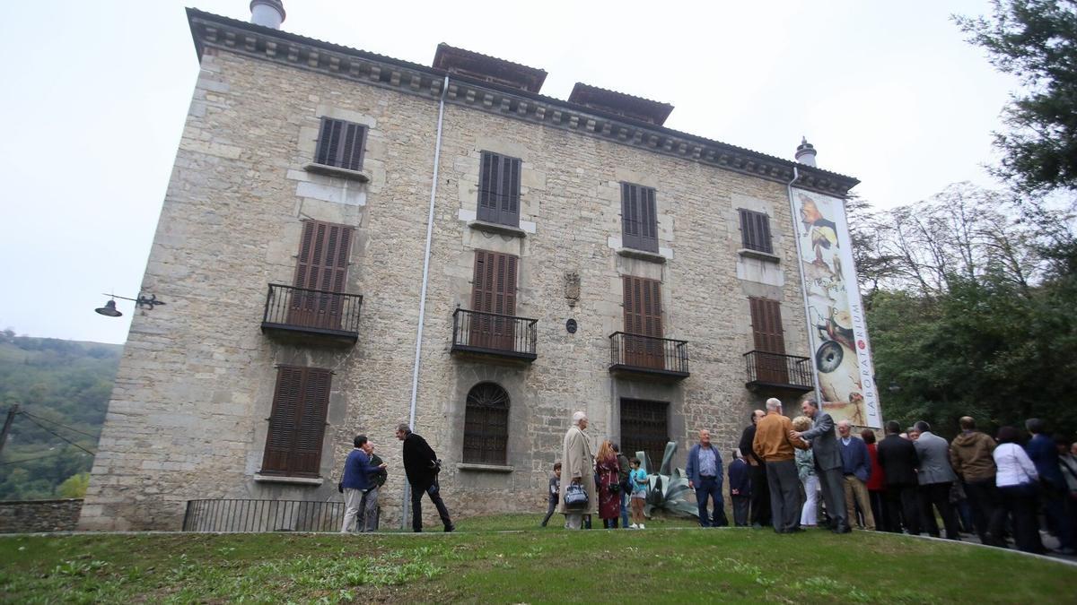 Exterior del palacio Errekalde, sede del museo Laboratorium.