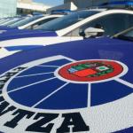 Vehículos de la Ertzaintza.