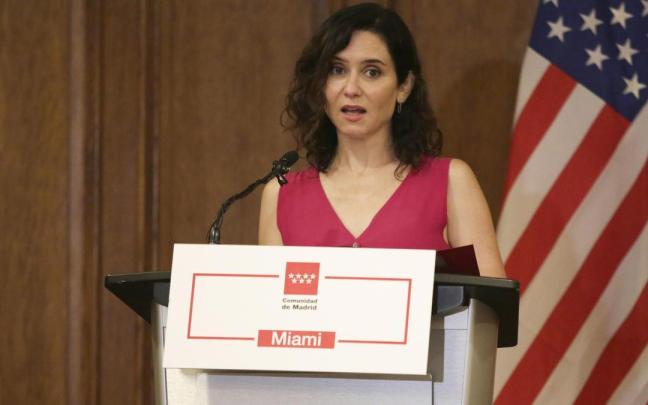 La presidenta de la Comunidad de Madrid, Isabel Díaz Ayuso.