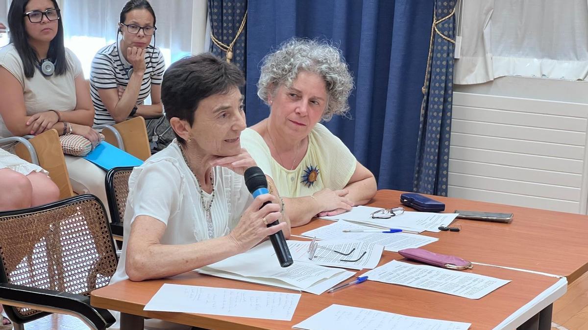 Última sesión plenaria de Itziar Arostegi Apaolaza en Beasain.