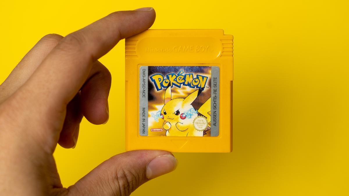 Pokémon Amarillo, para GameBoy.