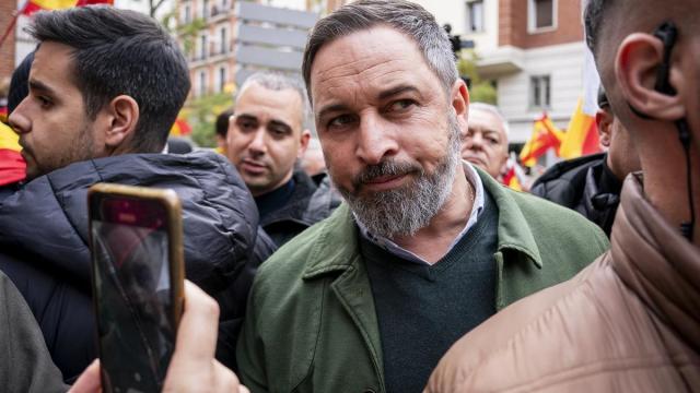 El líder de Vox, Santiago Abascal. El líder de Vox, Santiago Abascal.