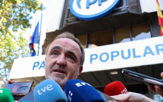 El presidente de UPN, Javier Esparza