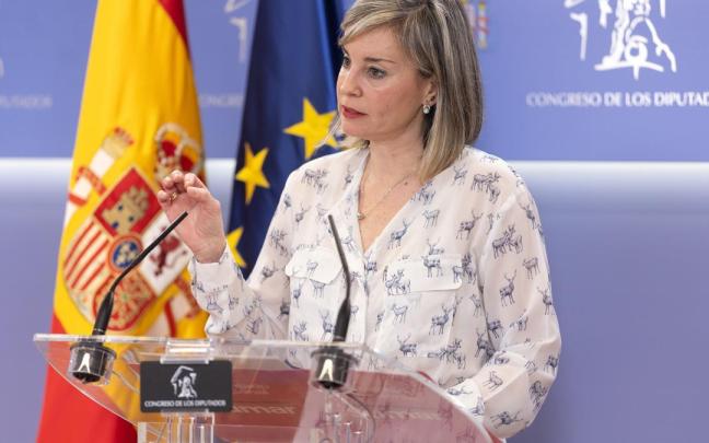 La portavoz de Sumar en el Congreso, Verónica Martínez / EP La portavoz de Sumar en el Congreso, Verónica Martínez