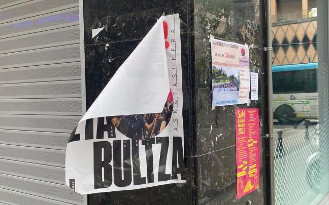 El PNV se muestra preocupado por la suciedad de las calles por la proliferacion de carteles y pintadas.