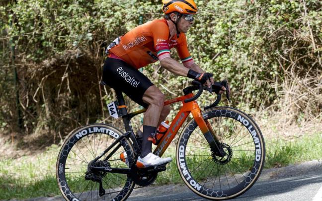 Jonathan Lastra, durante la pasada edición de la Itzulia.
