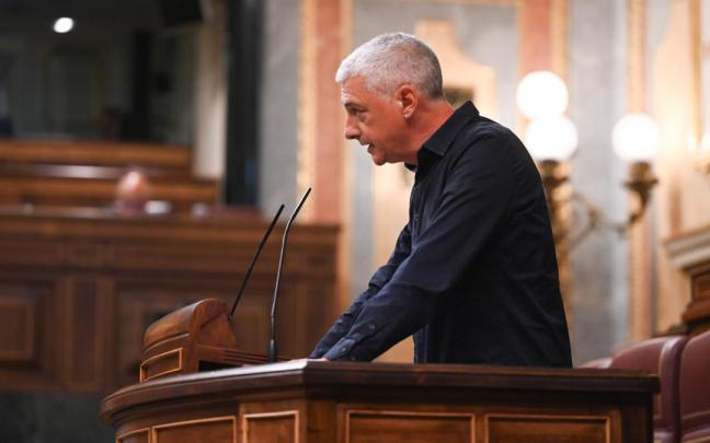 El portavoz adjunto de EH Bildu en el Congreso, Oskar Matute.