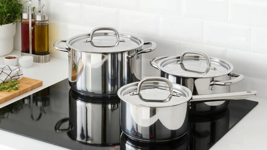 Batería de cocina Ikea 356+
