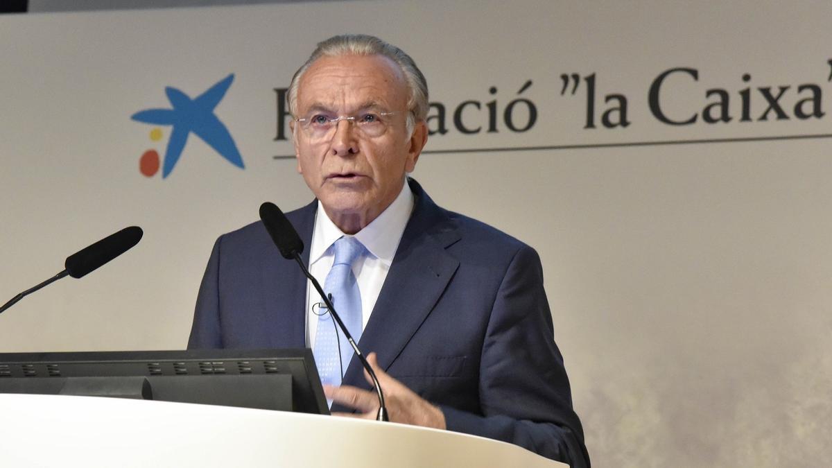 El presidente de la Fundación la Caixa, Isidro Fainé.