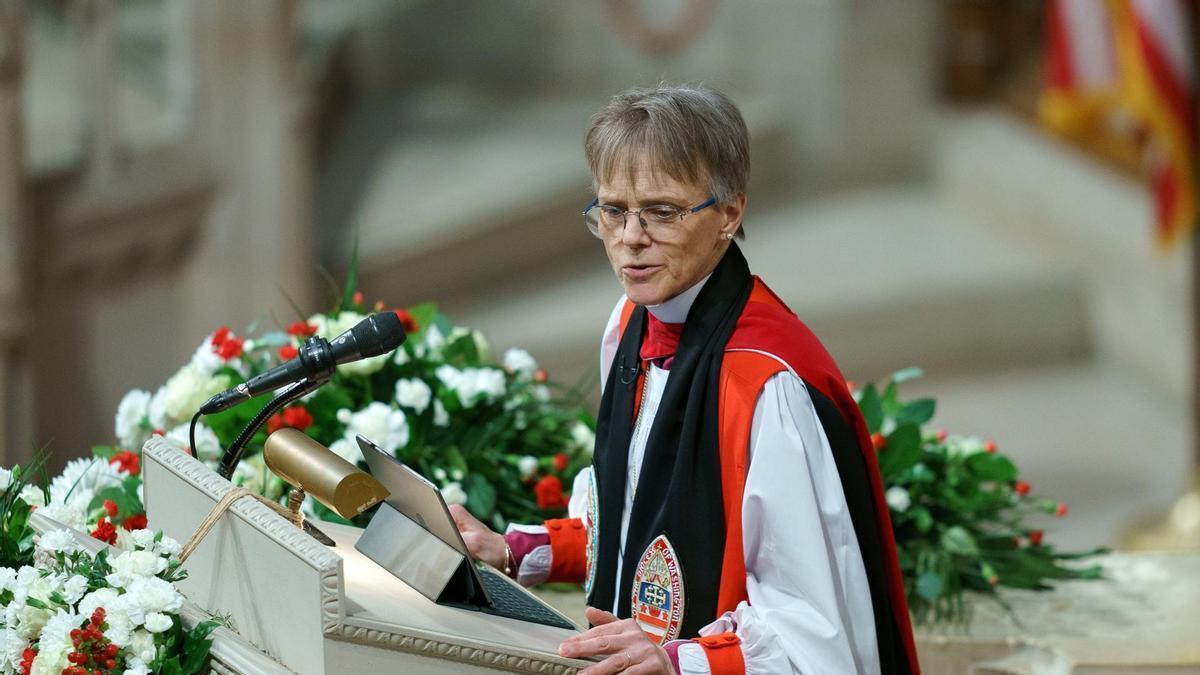 La obispa episcopaliana Mariann Edgar Budde.