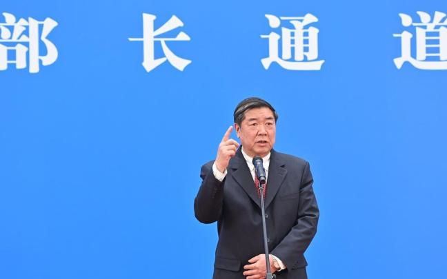 El viceprimer ministro chino, He Lifeng