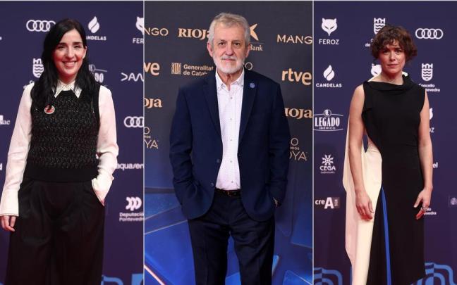 Alauda Ruiz de Azúa, José Ramón Soroiz y Patricia López Arnaiz