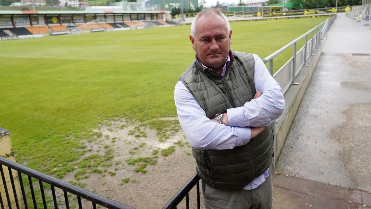 Eduardo Rivacoba, presidente del Club Portugalete. / GAIZKA PORTILLO