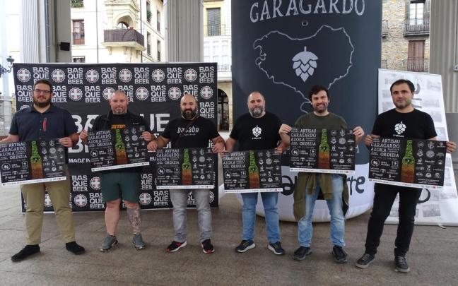 Presentación de la novena edición de la Feria de la Cerveza Artesana de Euskal Herria en Ordizia.