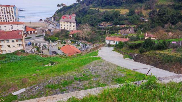 Vista del área de Amillaga, en el término municipal de Deba.