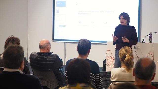 Presentación de las conclusiones del estucio de Soziolinguistikako Klusterra en Aita Agirre