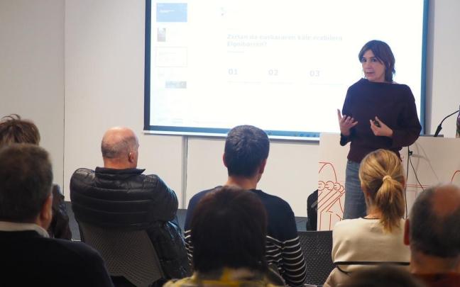 Presentación de las conclusiones del estucio de Soziolinguistikako Klusterra en Aita Agirre