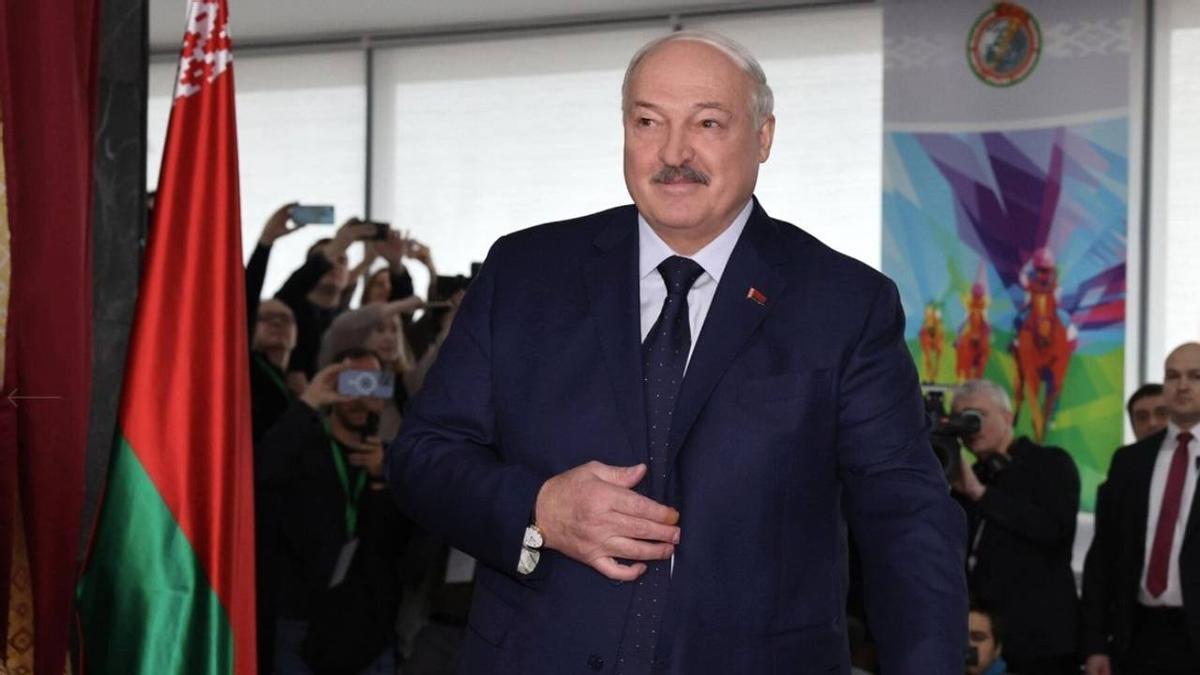 El presidente bielorruso, Alexander Lukashenko