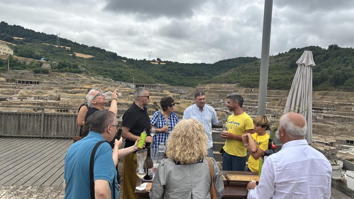 Las Salinas de Añana fueron el escenario de esta iniciativa gastronómica.