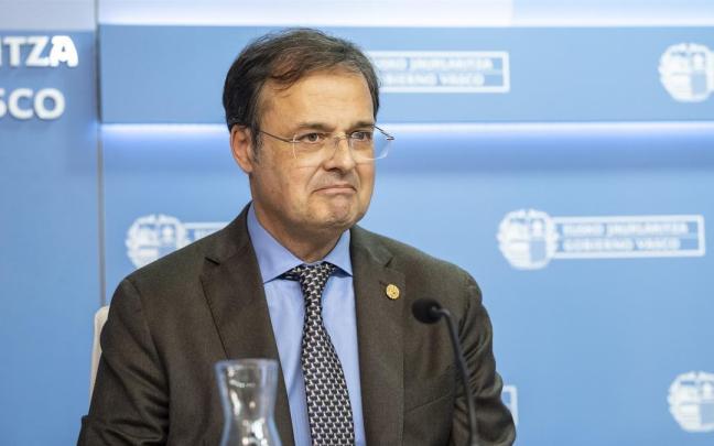 El consejero de Salud del Gobierno vasco, Alberto Martínez.