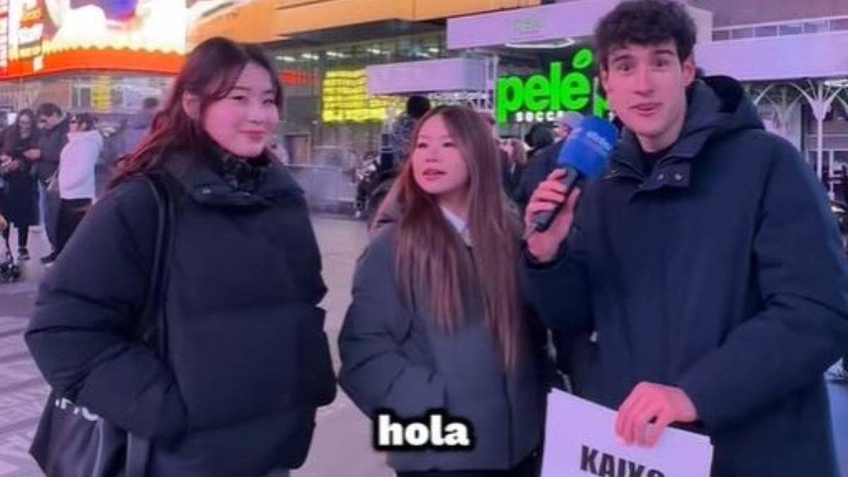 El tiktoker Eleder Iglesias en Nueva York