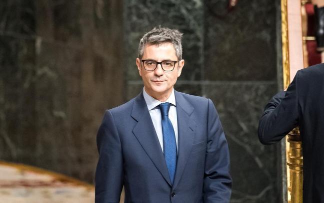 Félix Bolaños, ministro de Justicia y de Presidencia, Relaciones con las Cortes y Memoria Democrática,