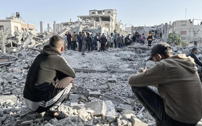 Palestina después de un ataque israelí