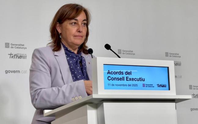 La consellera de Territorio, Vivienda y Transición Ecológica y portavoz del Govern, Sílvia Paneque.